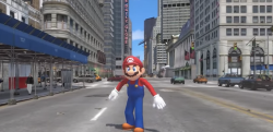 【こんなマリオは嫌だ】ＧＴＡの世界をマリオが駆け回る！?「Super real Mario Odyssey」が面白い！