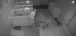 赤ちゃん部屋の監視カメラに映ったとんでもないものとは…？