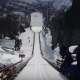 【スキージャンプ】世界記録更新時の選手のヘルメットカム映像！