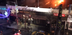 【恐怖】NYの火災現場、バックドラフトが消防士たちを飲み込んだ瞬間
