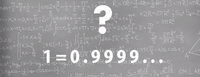 【知ってた？】数学の不思議「１＝０.９９９９…」となるのはなぜなのか？