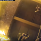 【衝撃映像】炎に包まれるバルコニーから落下する子どもを救った消防士