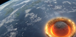 【シミュレーション】もしも地球に直径５００ｋｍの天体が衝突したら？