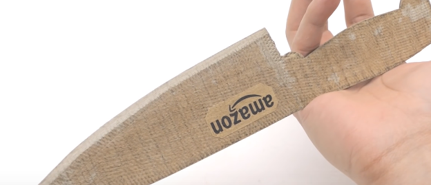 【世界で話題】Amazonのダンボールでよく切れる包丁を作ることはできるのか？